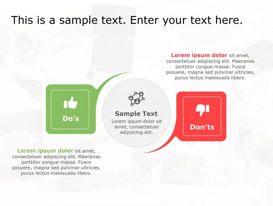 Dos Don’ts 157 PowerPoint Template