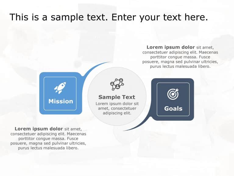 Mission Goals 163 PowerPoint Template & Google Slides Theme