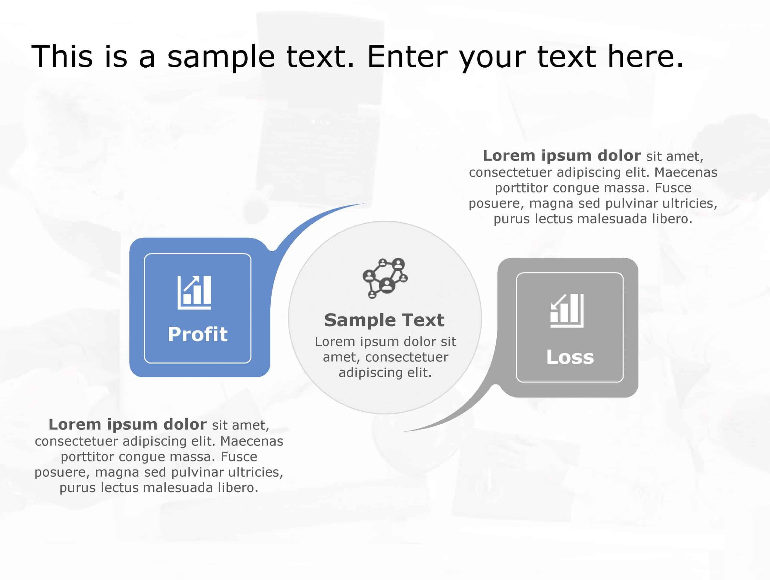 Profit Loss 167 PowerPoint Template & Google Slides Theme