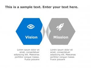 Vision Mission PowerPoint Template 175