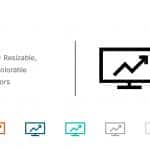 Growth Arrows Icon 09 PowerPoint Template & Google Slides Theme