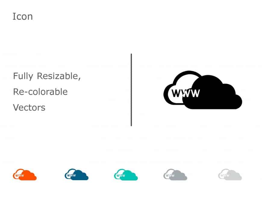 Cloud ICON 1 PowerPoint Template