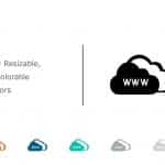 Cloud ICON 2 PowerPoint Template & Google Slides Theme