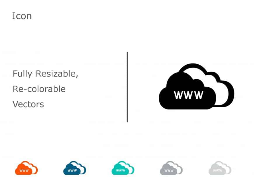 Cloud ICON 2 PowerPoint Template
