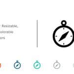 Compass Icon 05 PowerPoint Template & Google Slides Theme