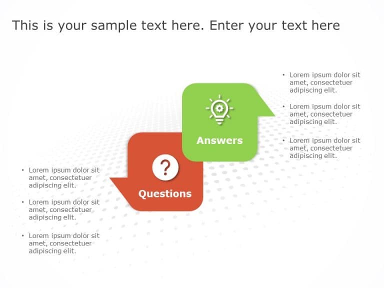 Question Answer 01 PowerPoint Template & Google Slides Theme