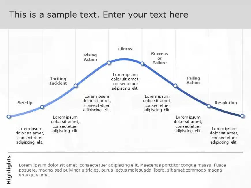 Story Arc PowerPoint Template