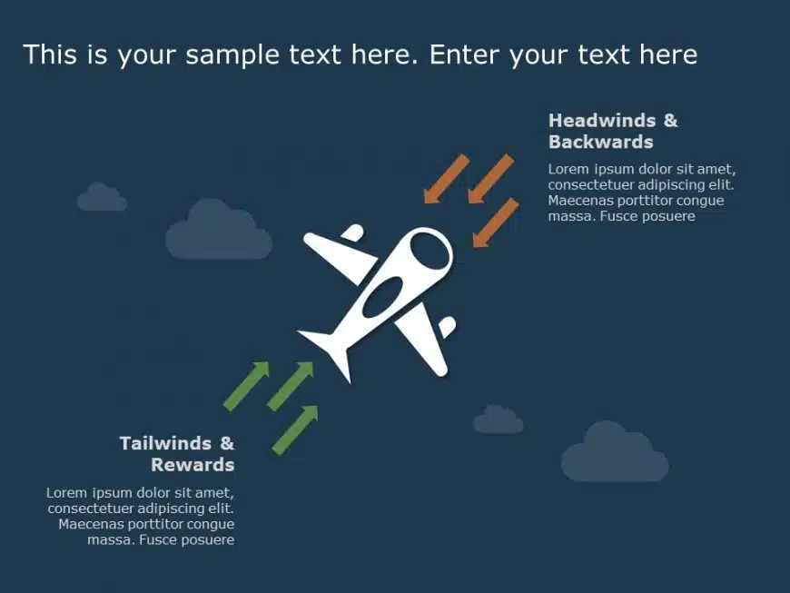 Headwinds and Tailwinds 02 PowerPoint Template