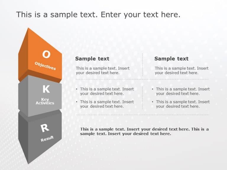 OKR Tracking PowerPoint Template & Google Slides Theme