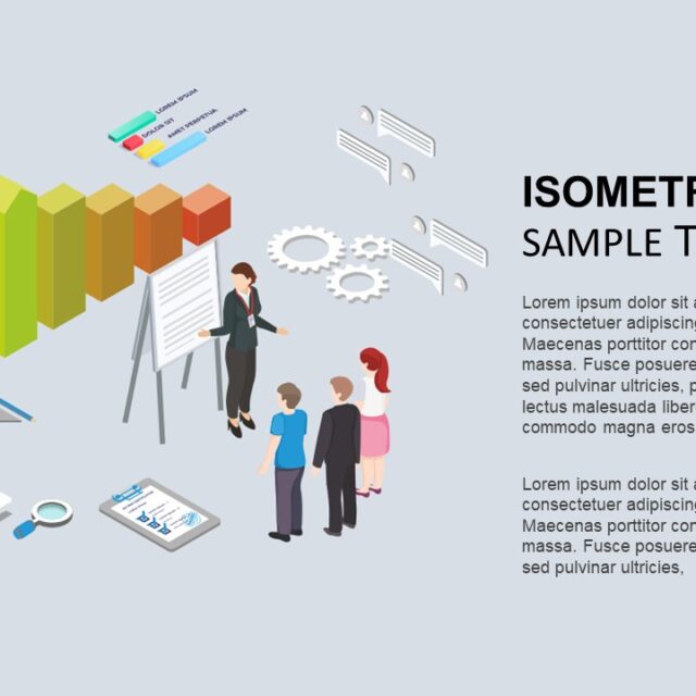 House Isometric PowerPoint Template | SlideUpLift