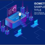 Highlights Isometric Presentation Template & Google Slides Theme