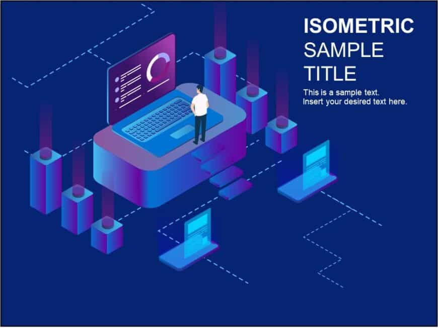 Highlights Isometric Presentation Template