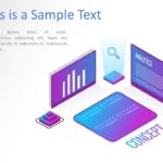 Business Performance Isometric PowerPoint Template