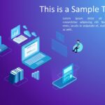 Blue Background PowerPoint Template
