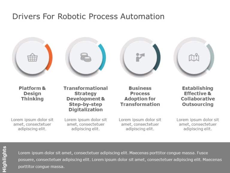 Robotic Automation Process PowerPoint Template