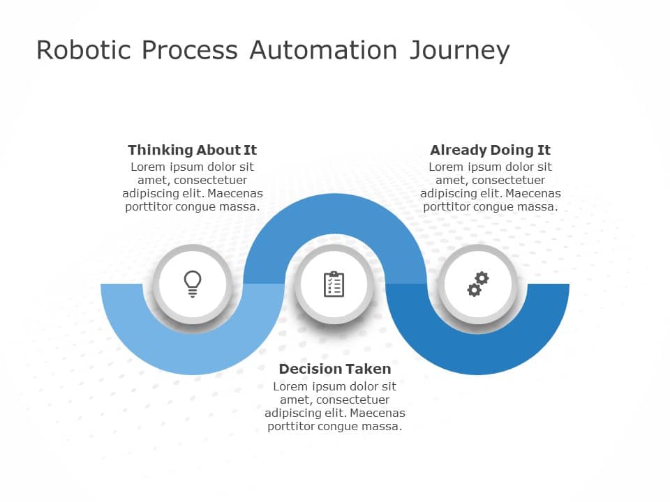 Robotic Process Automation Journey PowerPoint Template & Google Slides Theme