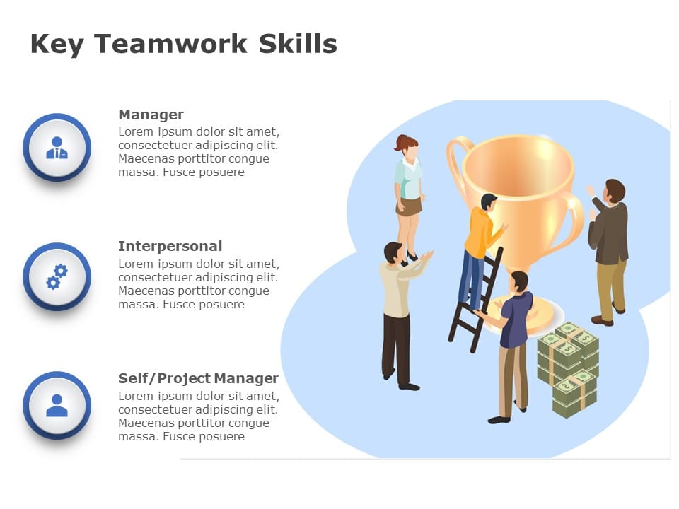 Teamwork Skills PowerPoint Template