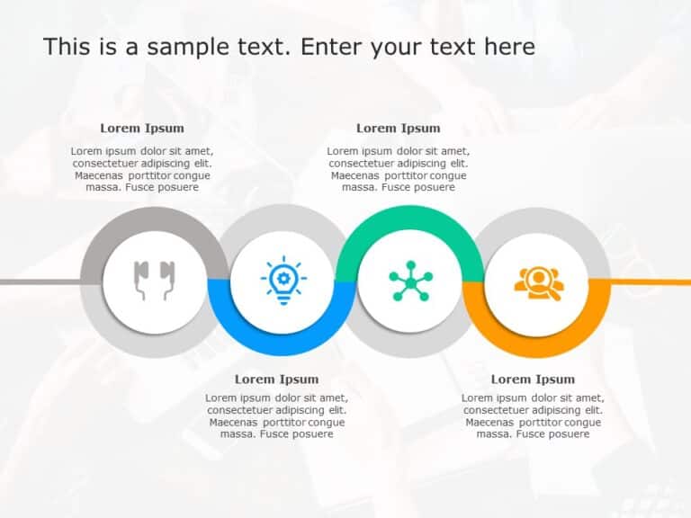 Product Features Spiral PowerPoint Template & Google Slides Theme