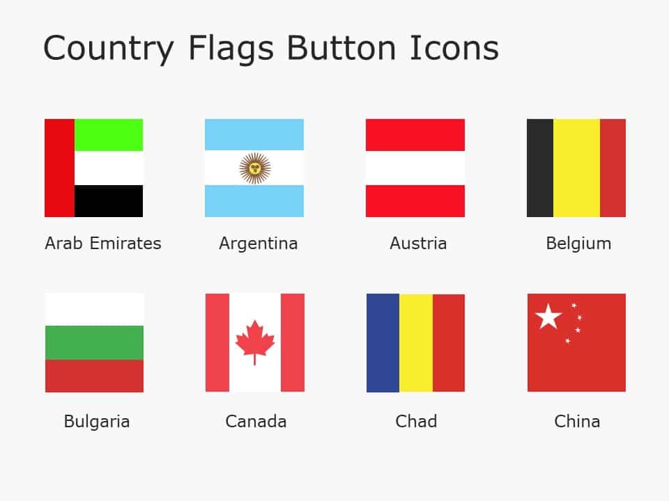 Country Flags PowerPoint Template