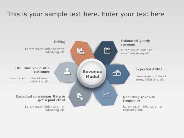 Business Revenue Model PowerPoint Template & Google Slides Theme