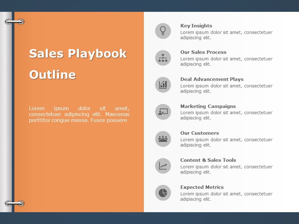 Sales Playbook PowerPoint Template
