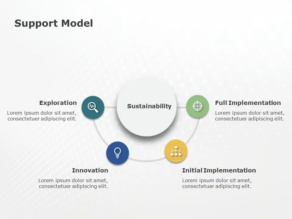 application-support-model-powerpoint-template