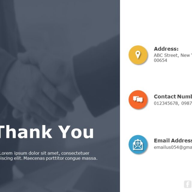 Thank You PPT PowerPoint Template