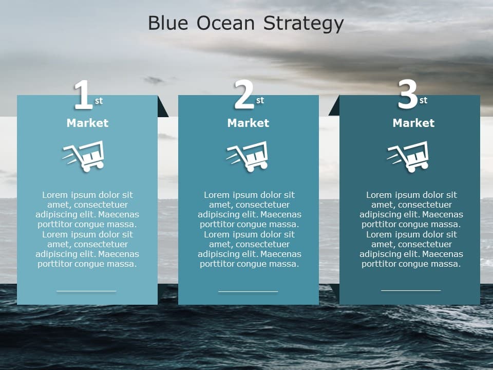 Blue Ocean Strategy 2 PowerPoint Template