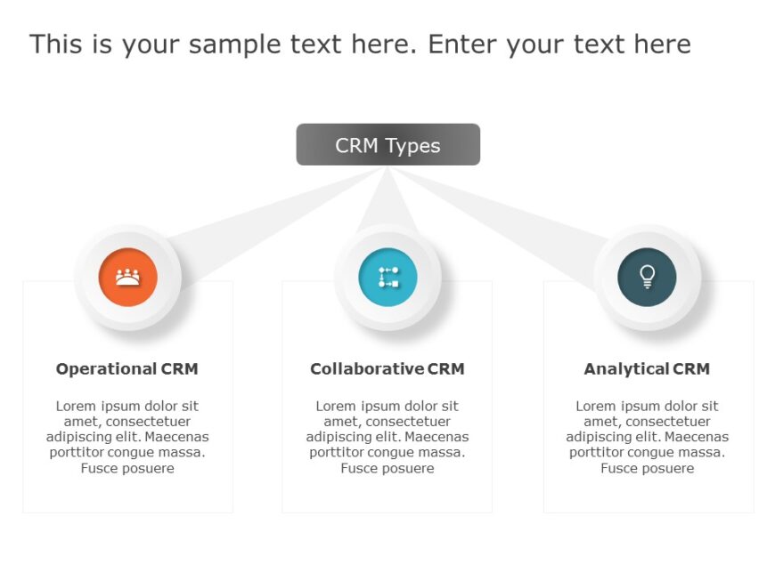 Customer Relationship Management (CRM) PowerPoint Template