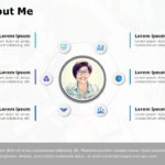 About Me Slide02 PowerPoint Template & Google Slides Theme