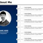 About Me Slide11 PowerPoint Template & Google Slides Theme