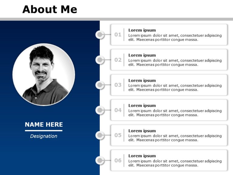 Top Personal Profile PowerPoint Templates | Personal Profile PPT Slides ...