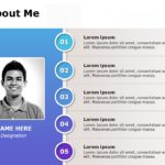 About Me Slide13 PowerPoint Template & Google Slides Theme