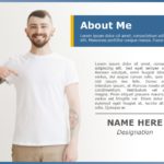 About Me Slide06 PowerPoint Template