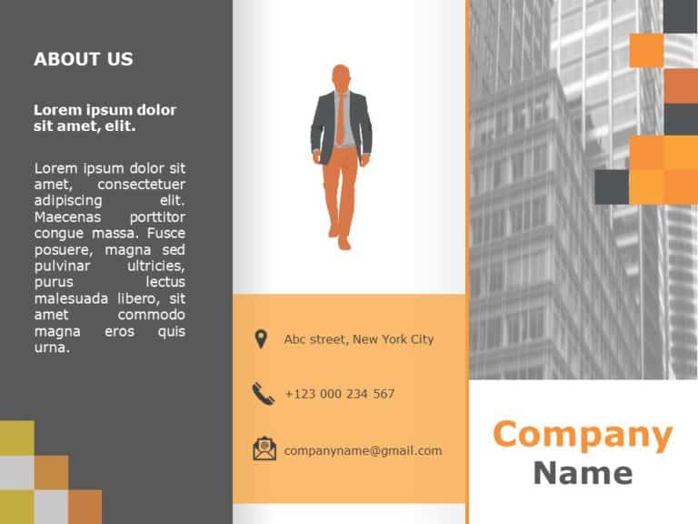 Business Brochure PowerPoint Template & Google Slides Theme