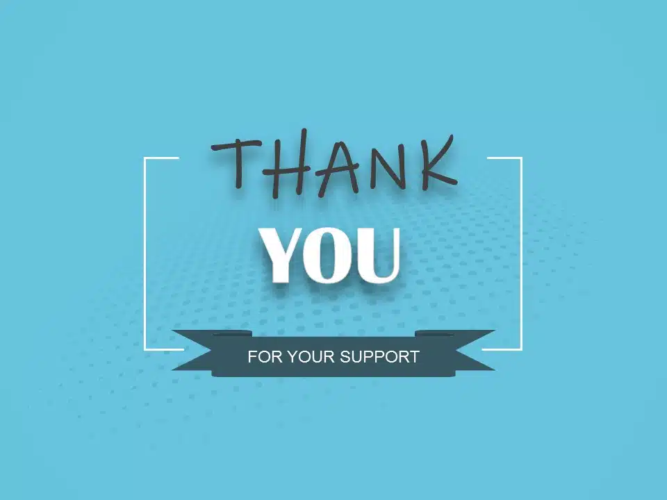 Thank You Slide 03 PowerPoint Template