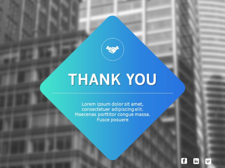 Thank You Slide 07 PowerPoint Template