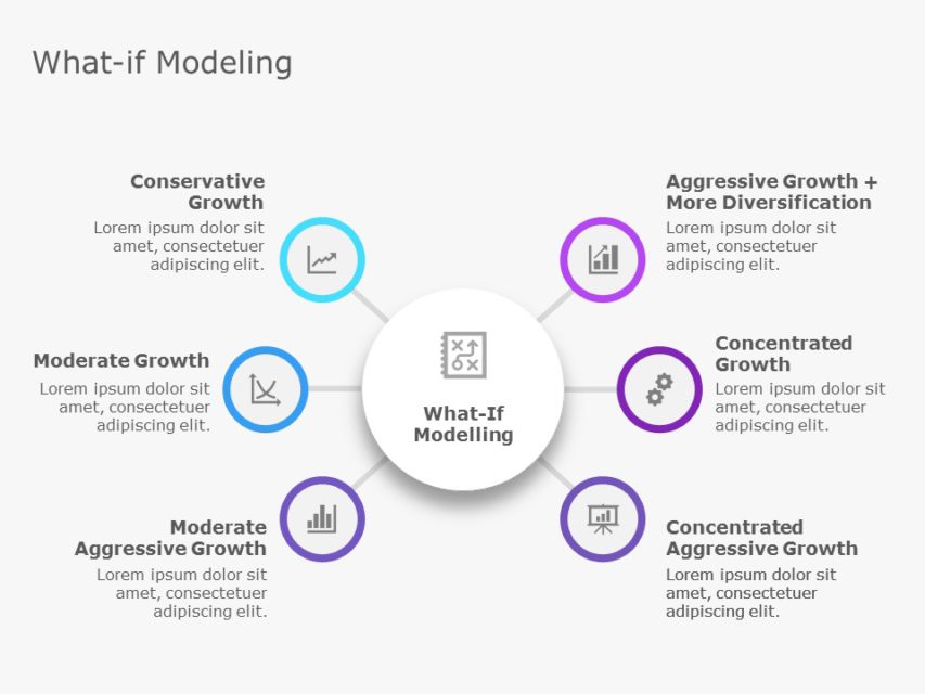 Spoke and Wheel PowerPoint 3 Spoke And Wheel Templates SlideUpLift