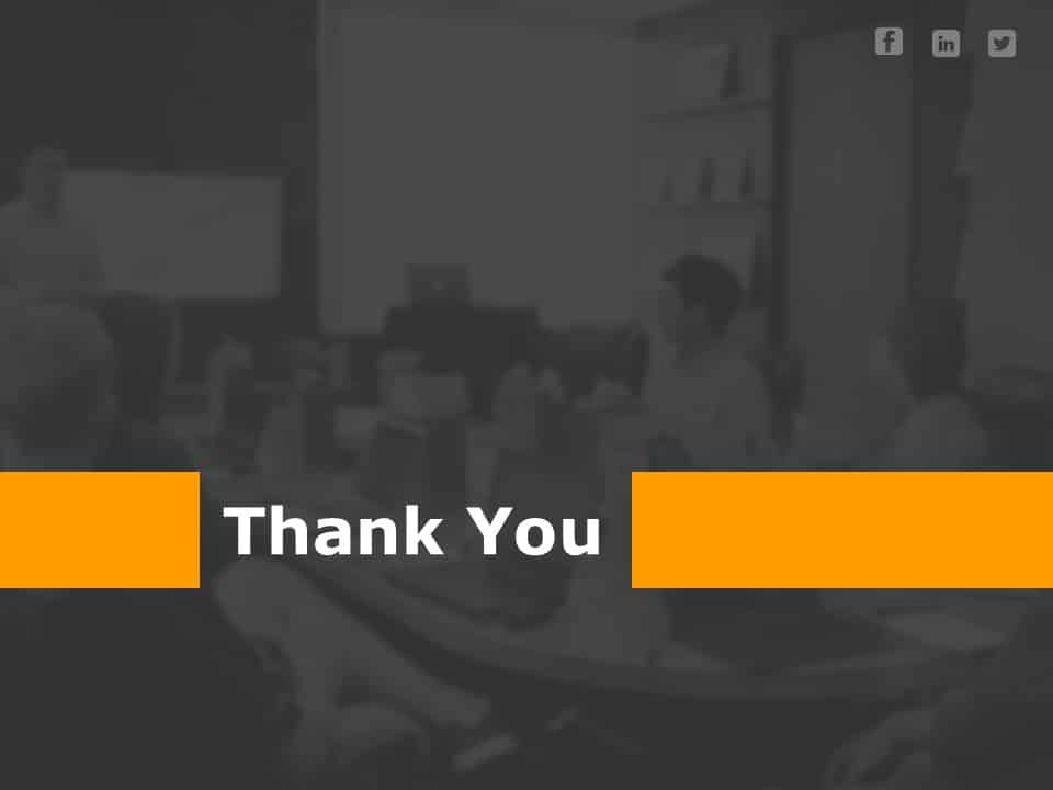 Thank You Slide 11 PowerPoint Template & Google Slides Theme