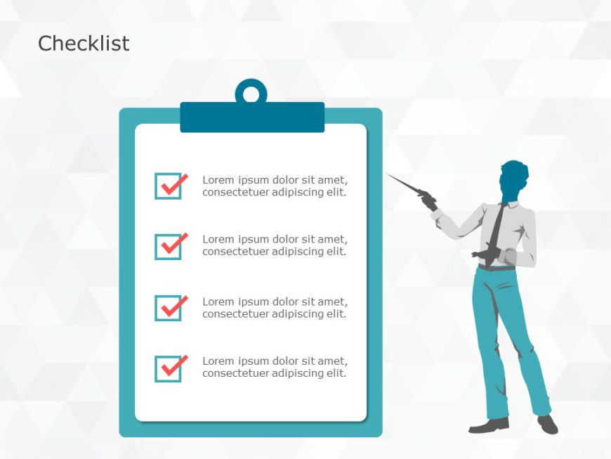 3 Steps Powerpoint Checklist Template Checklist Template Templates ...