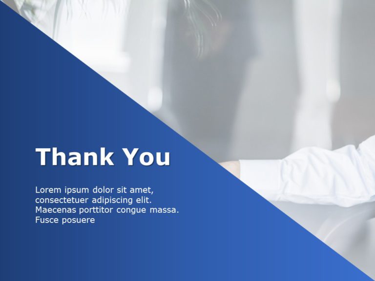 Thank You Slide 16 PowerPoint Template & Google Slides Theme