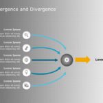 Converging Arrows 01 PowerPoint Template & Google Slides Theme