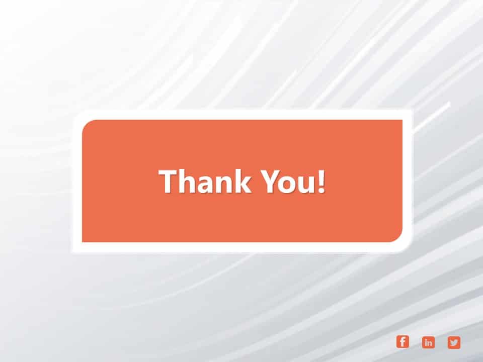 Thank You Slide 19 PowerPoint Template