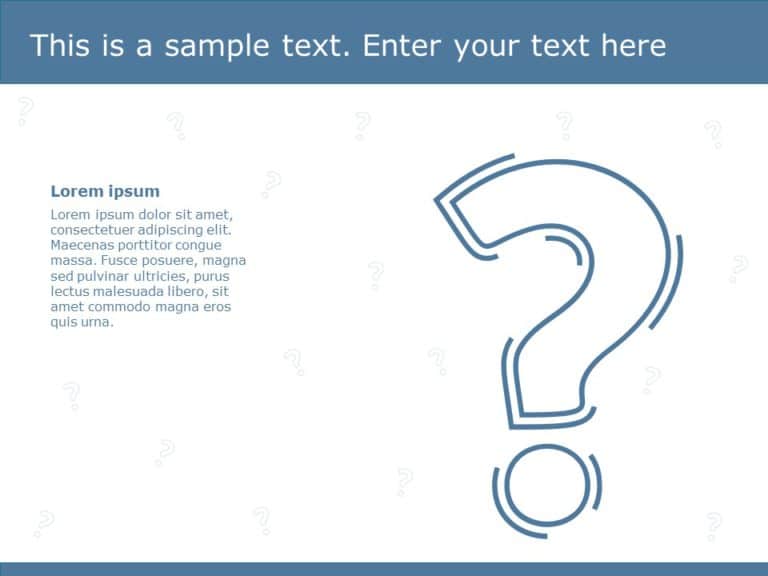 Questions 02 PowerPoint Template