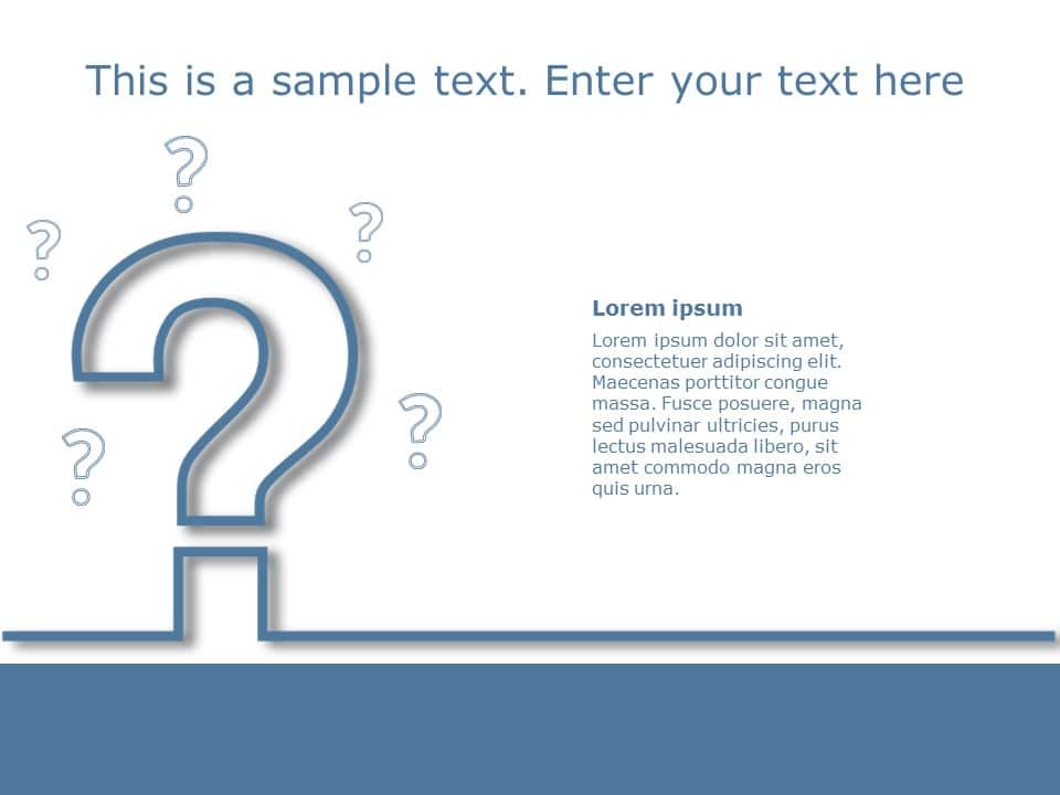Questions 03 PowerPoint Template