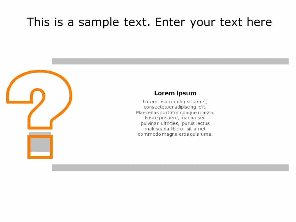 Questions 14 PowerPoint Template & Google Slides Theme
