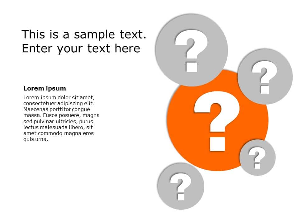 Questions 23 PowerPoint Template