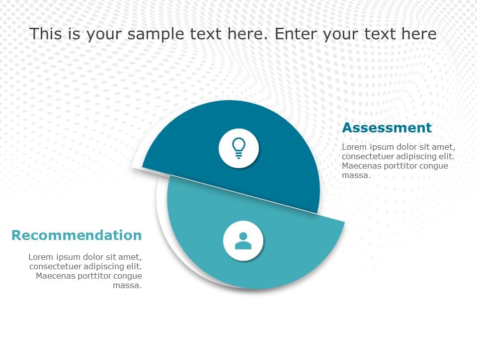 Assessment and Recommendations 02 PowerPoint Template