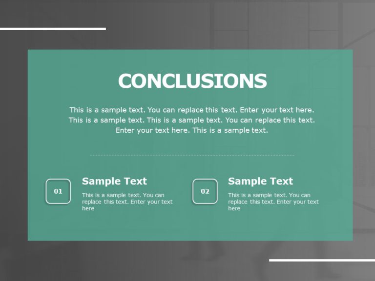 Conclusion Slide 02 PowerPoint Template