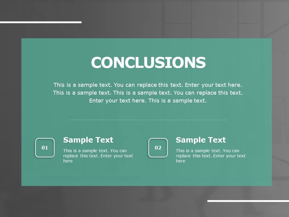 Conclusion Slide 02 PowerPoint Template & Google Slides Theme